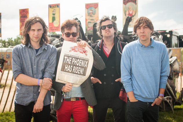 We Hung Out With Phoenix At Glastonbury