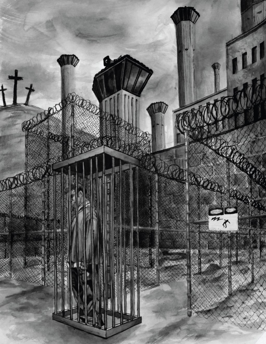 Inside the Absurd Limbo of a Post-Prison Halfway House
