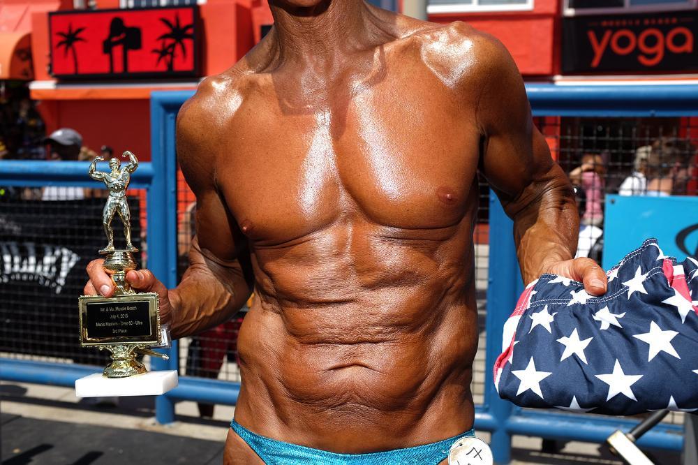 Fourth of July at Muscle Beach