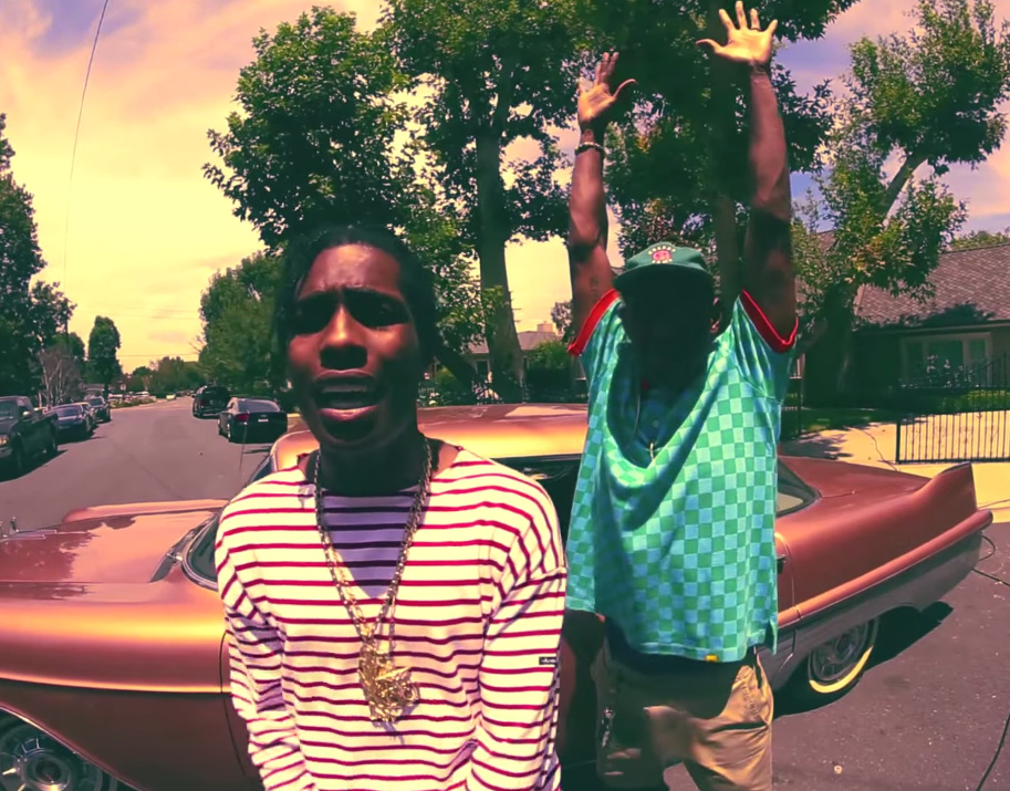Het filmpje waarmee A$AP Rocky en Tyler, The Creator hun tour aankondigen is fucking grappig