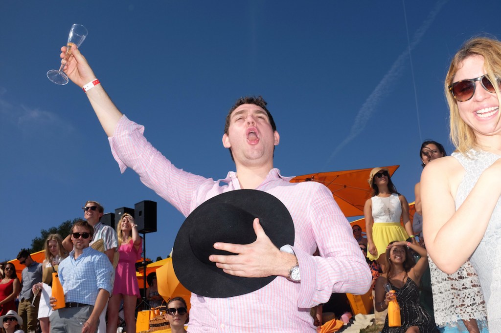 Photos of Rich People Getting Wasted at a Polo Match