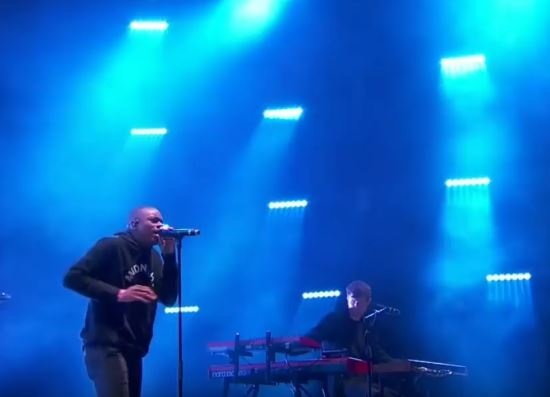 Vince Staples wystąpił na scenie z Jamesem Blakiem podczas Glastonbury