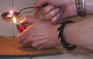 Heroin_aufkochen