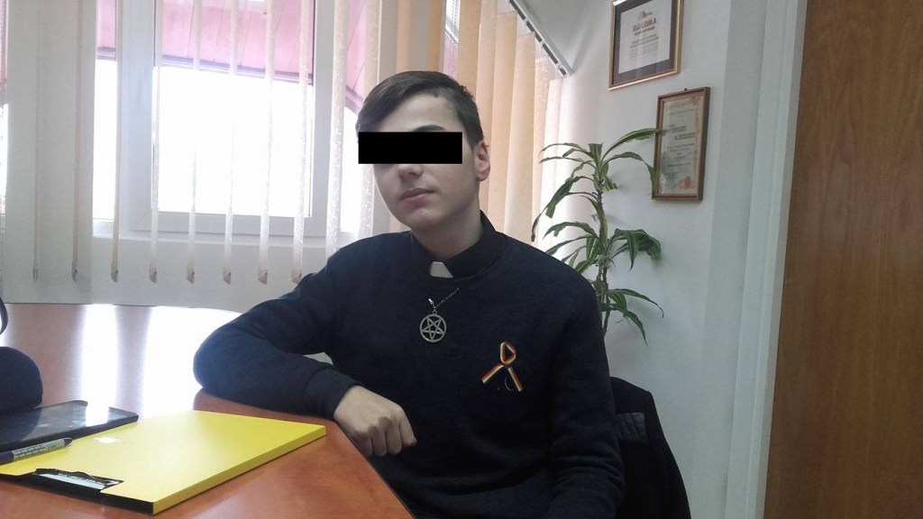 Am vorbit cu românul care conduce un cult satanist și a fost și-n Consiliul Județean al Elevilor