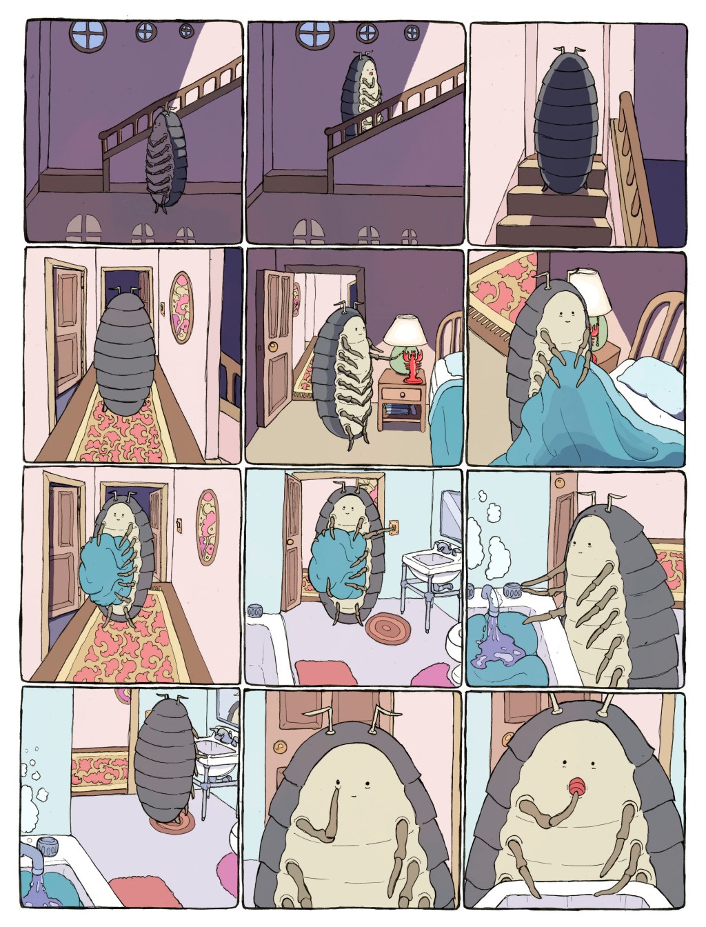 ‘Pillbug Goes to Bed,’ Today’s Comic by Allison Conway