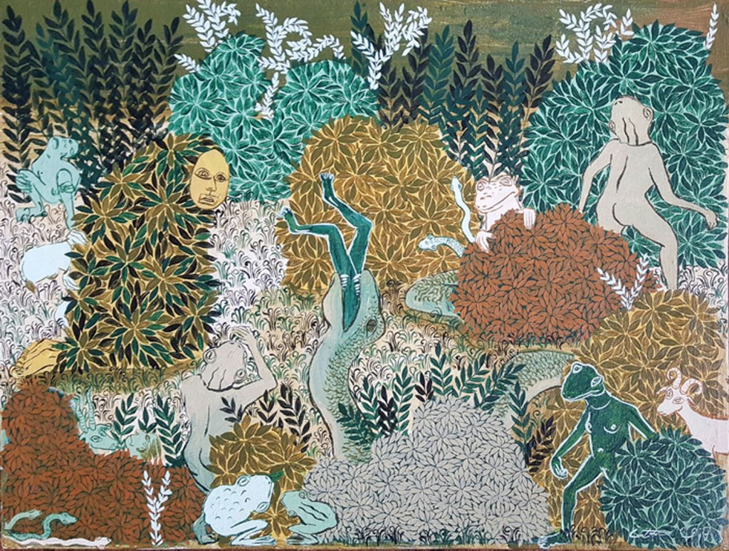 A Southern Outsider Artist’s Mythological Paintings Inspired by the Bible and Bosch
