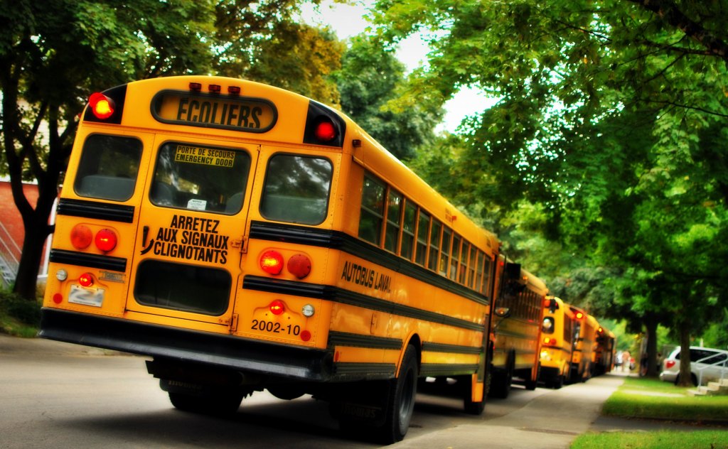 A Quebec First-Grader May Have Gotten His Classmates High on Speed… on a Bus