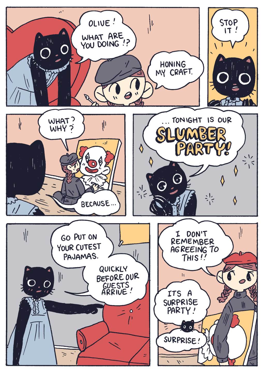 ‘Catboy’s Slumber Party,’ Today’s Comic by Benji Nate