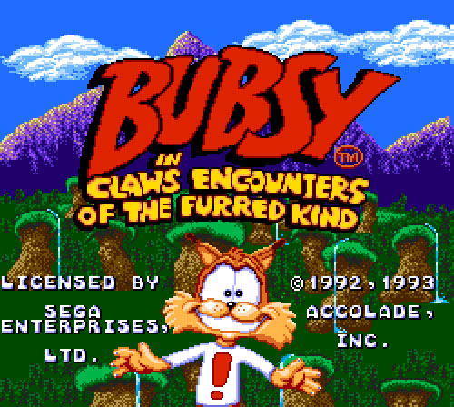 Bubsy Licensed
