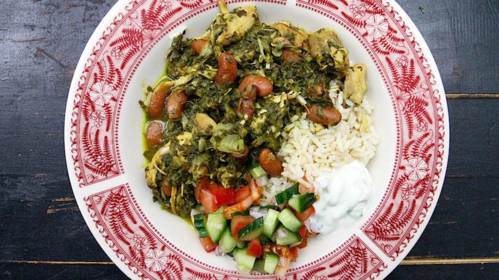Ghormeh Sabzi (persischer Kräutereintopf)