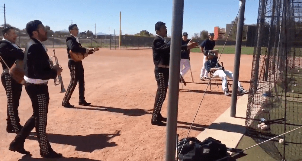 For Some Reason Mariners Get Leonys Martin a Mariachi Band for Birthday