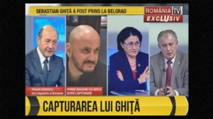 romania tv capturare sebastian ghita invitati discutie televiziune