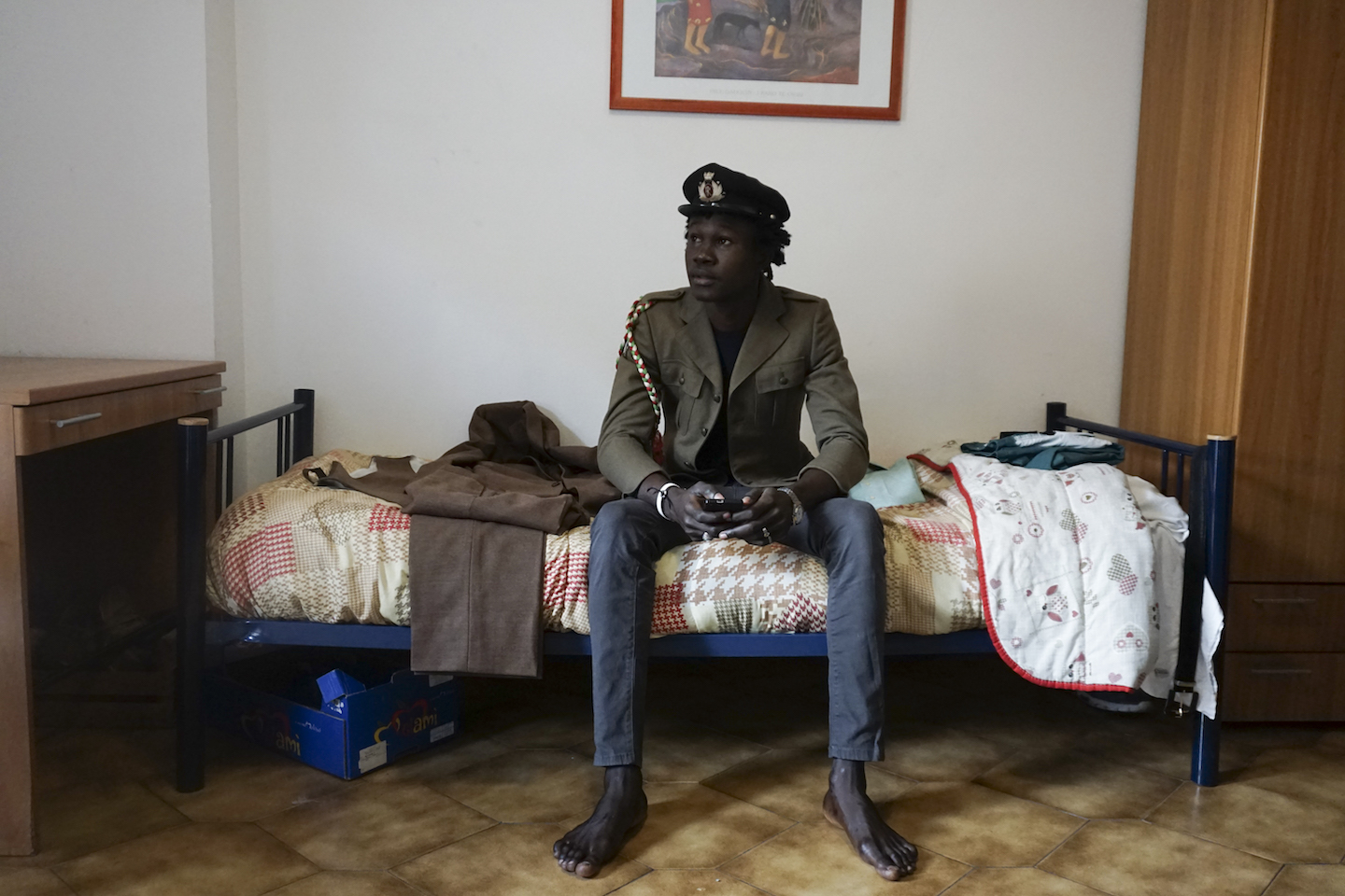 vestir bien poco dinero Abdullaye Abdullaye inmigración italia sicilia moda ropa modelo