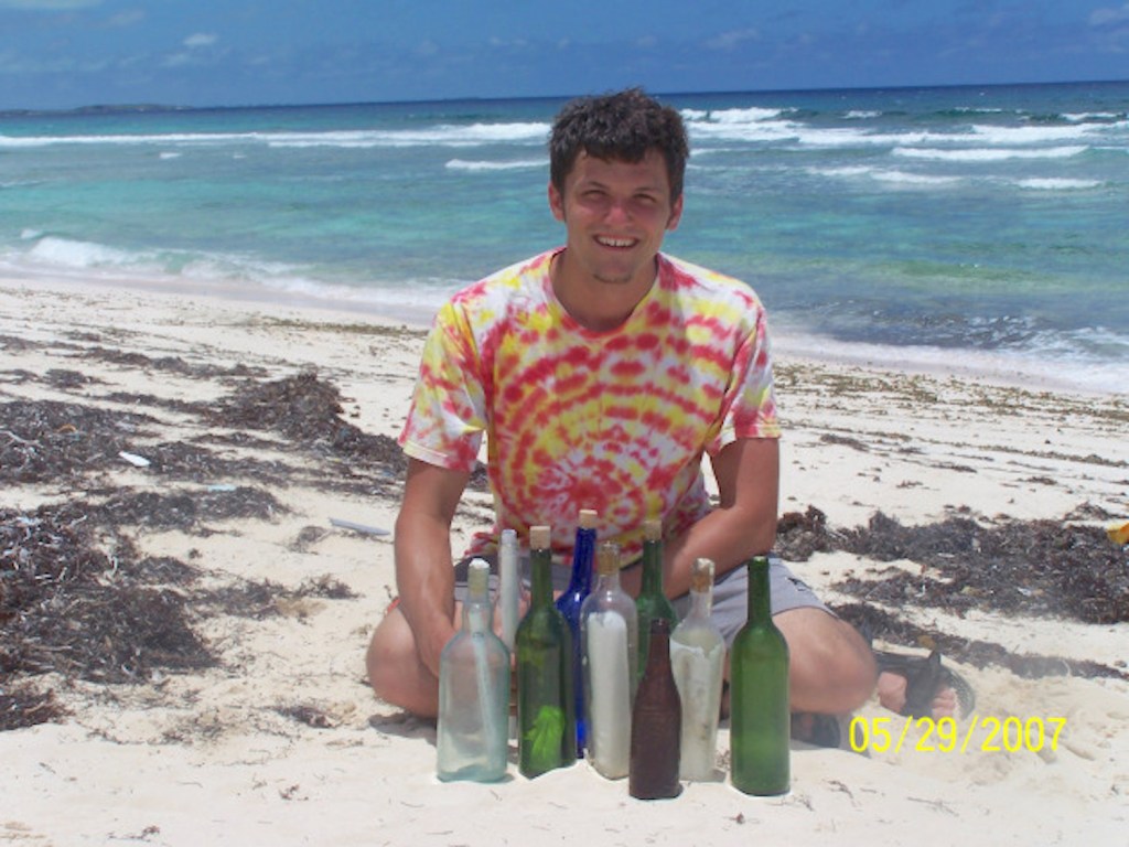 This Guy Has Found 82 Messages in Bottles