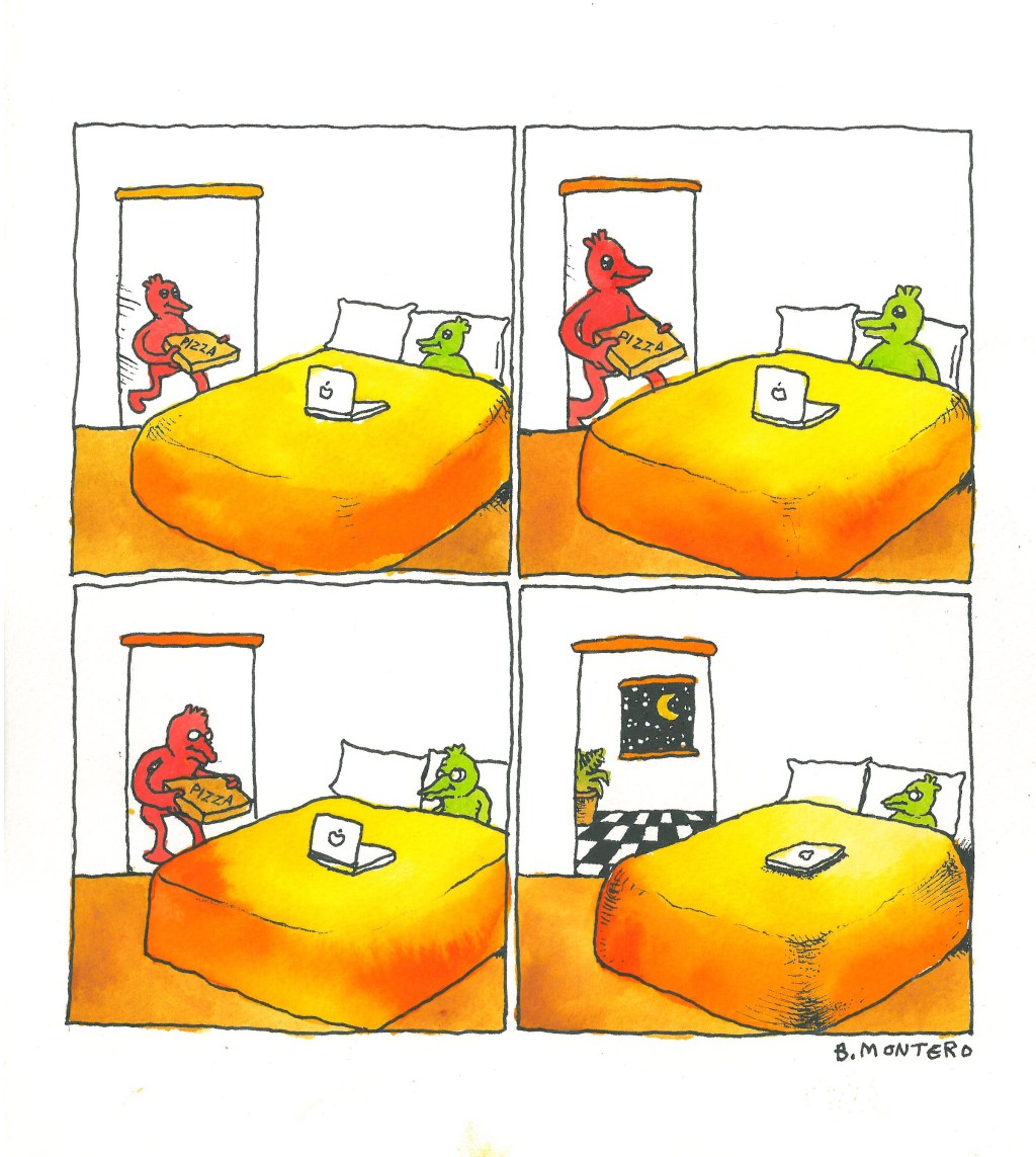 ‘Psychedelic Friendly Animals,’ Today’s Comic by Benny Montero