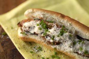 Hot dog al tartufo