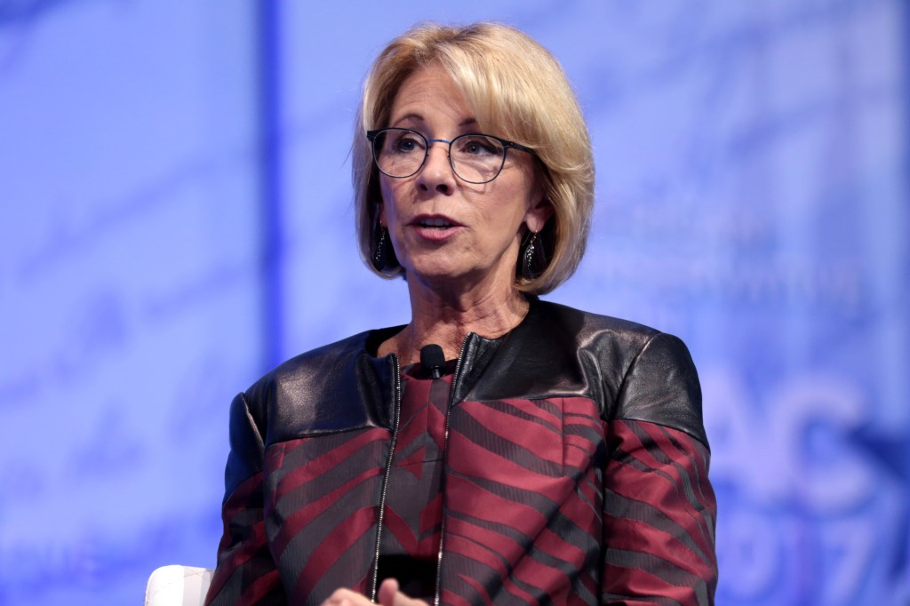 Betsy DeVos Gets Dragged On Twitter For Federal Cuts to Education