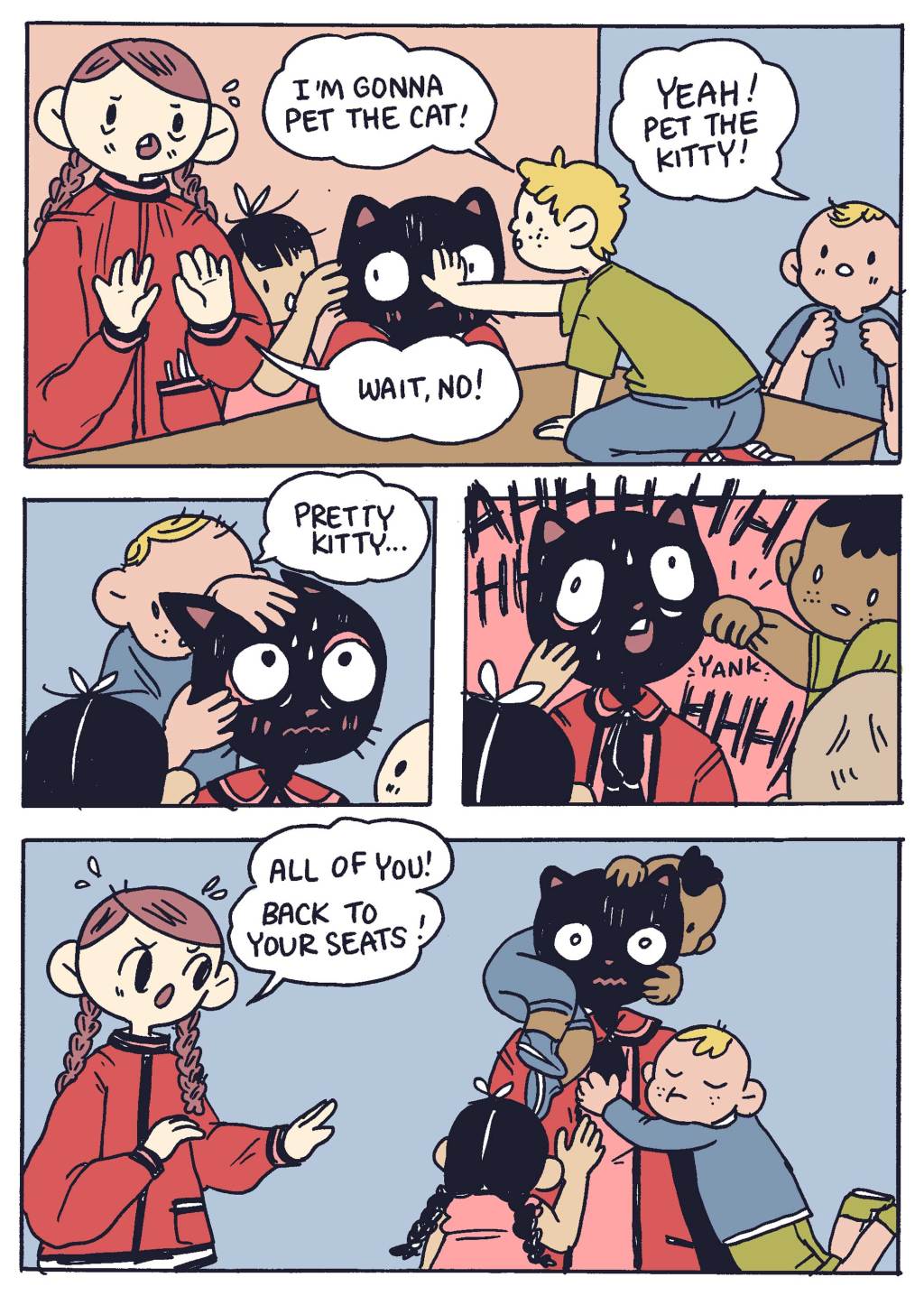 ‘Catboy Meets Some Kids,’ Today’s Comic by Benji Nate