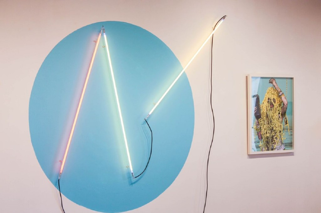 A Soft, Glowing, Spiky Exhibition Explores the Allure of Neon Colors