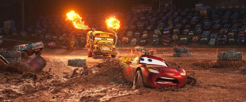 Pixar Worked Really Hard on the Mud in ‘Cars 3’