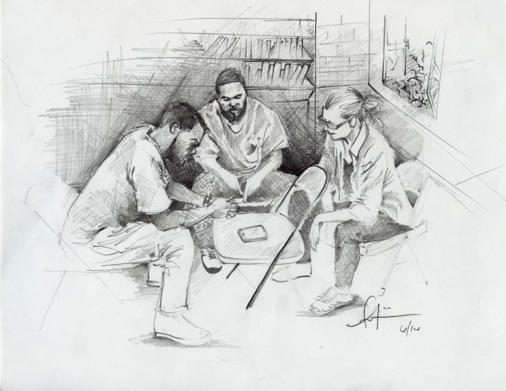 Meet the Inmates Recording a New Podcast Inside Prison