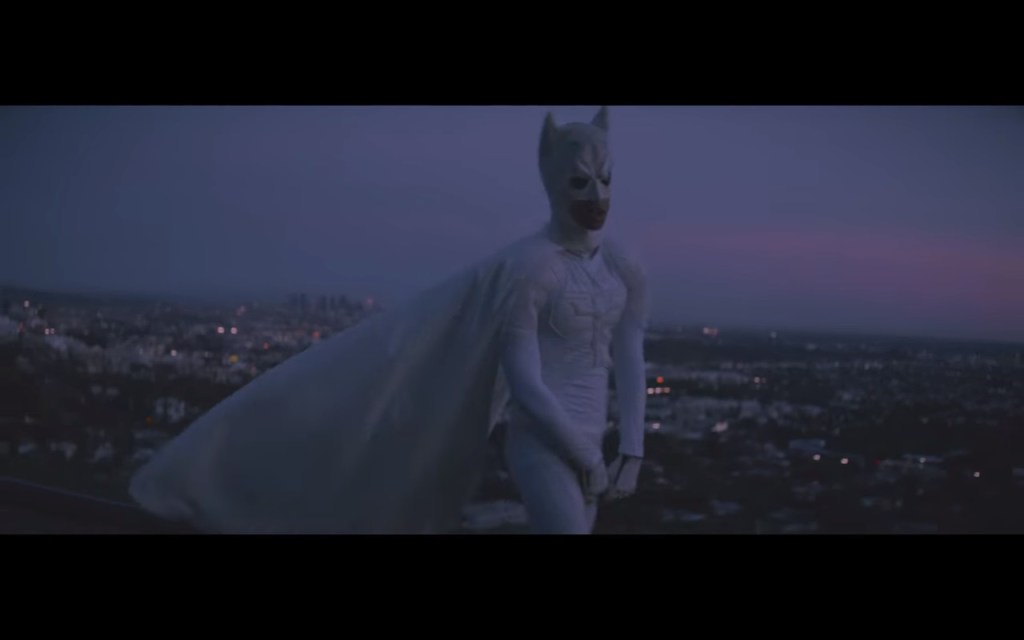 Fiul lui Will Smith s-a deghizat ca un Batman alb ca să facă rap