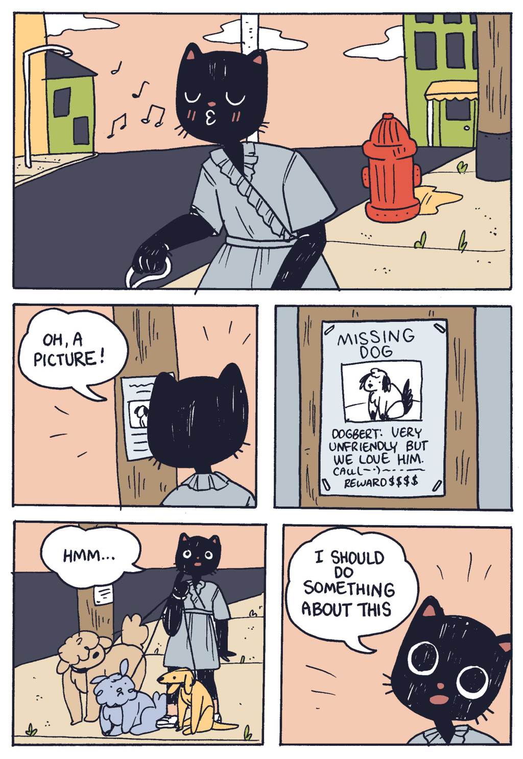 ‘Catboy Looks for a Dog,’ Today’s Comic by Benji Nate