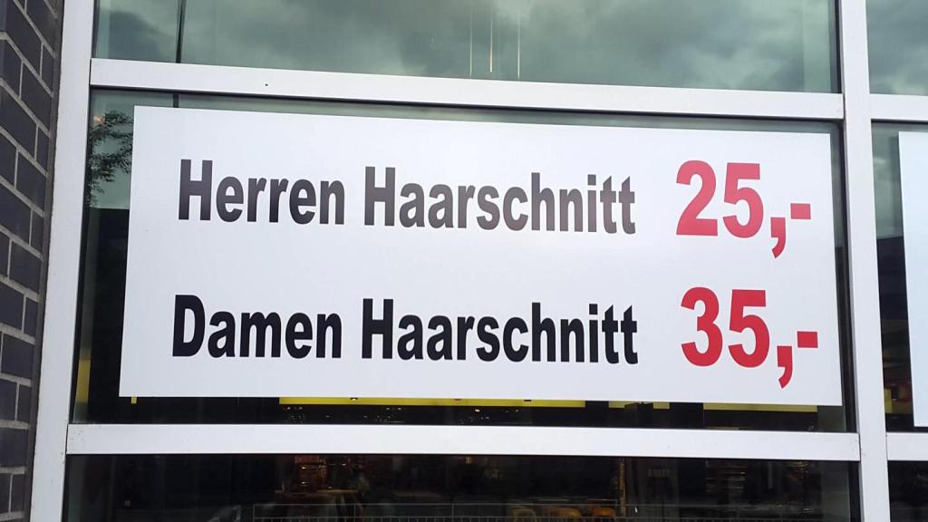 Wieso muss ich als Frau beim Coiffeur immer noch mehr zahlen als ein Mann?