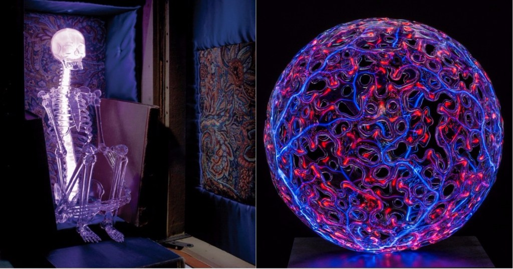 Neonlampen in de wildste vormen en kleuren