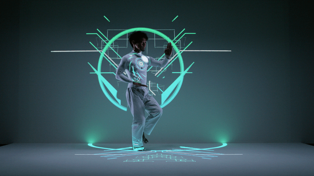 Karate-Inspired Choreography Gets a Futuristic Twist in This Video
