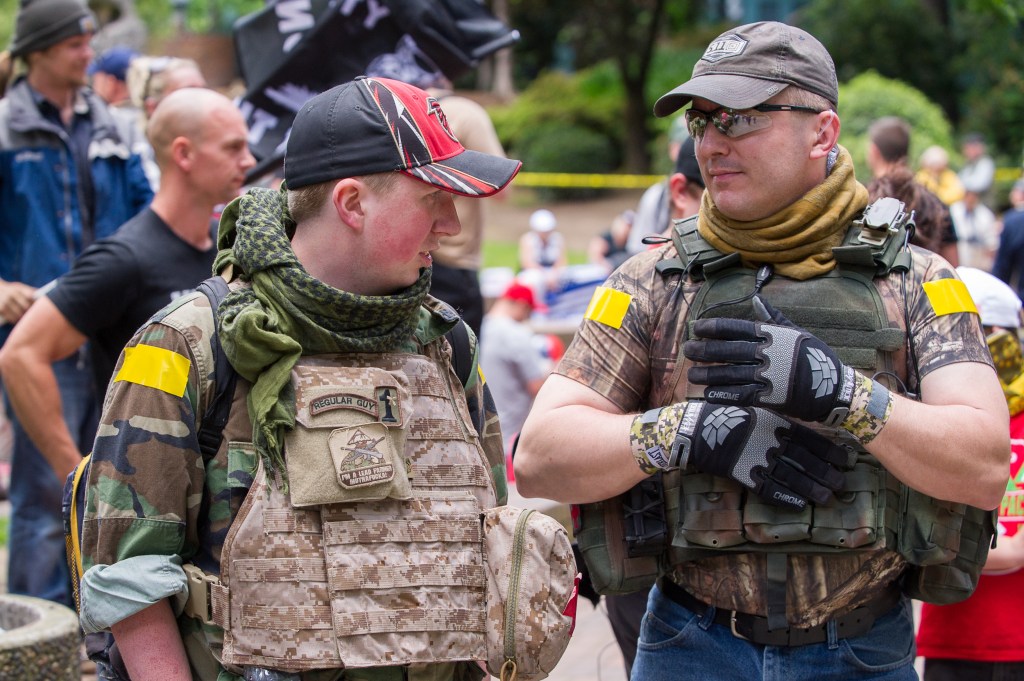 Gun-Toting Militias Are Now Part of Local Politics Thanks to Trump