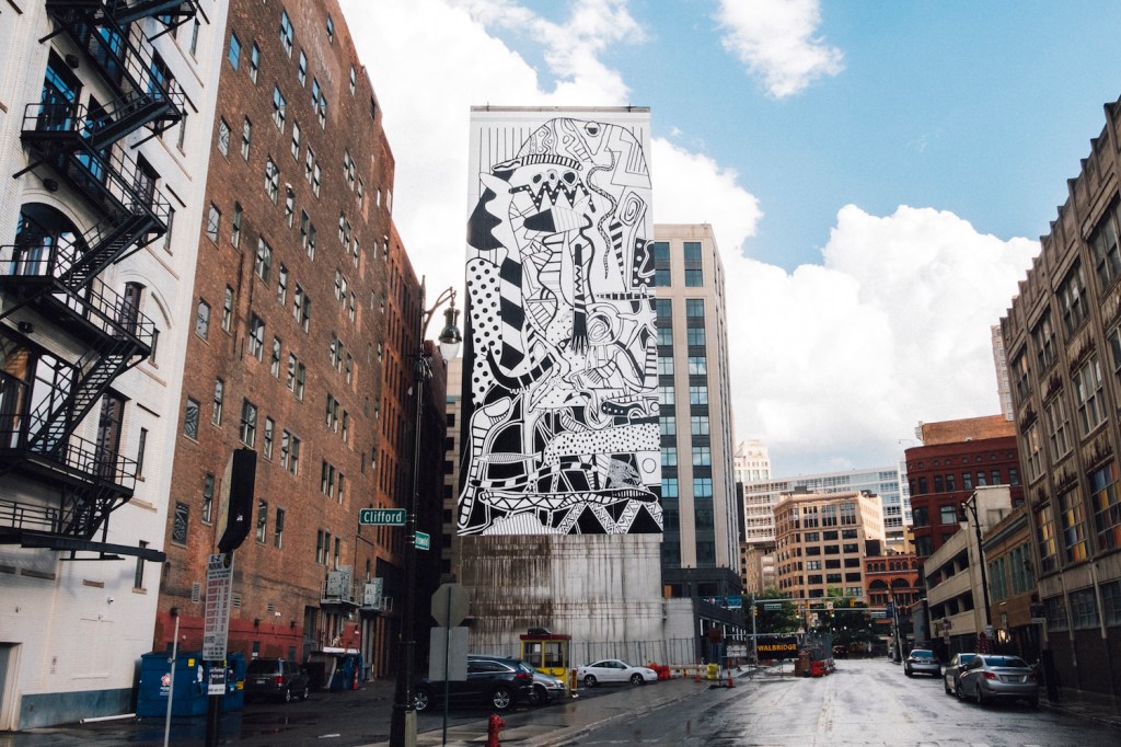 Massive Murals Are Popping Up Around Detroit