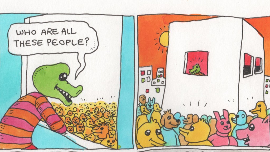 ‘People,’ Today’s Comic by Benny Montero