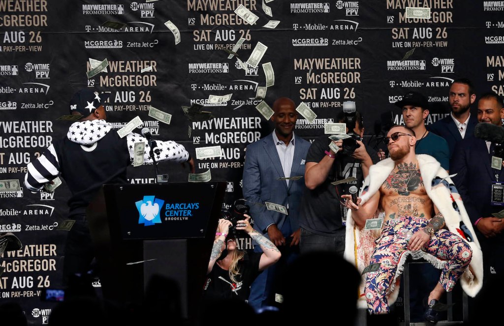 There Are So Many Weird Prop Bets for the Mayweather-McGregor Fight