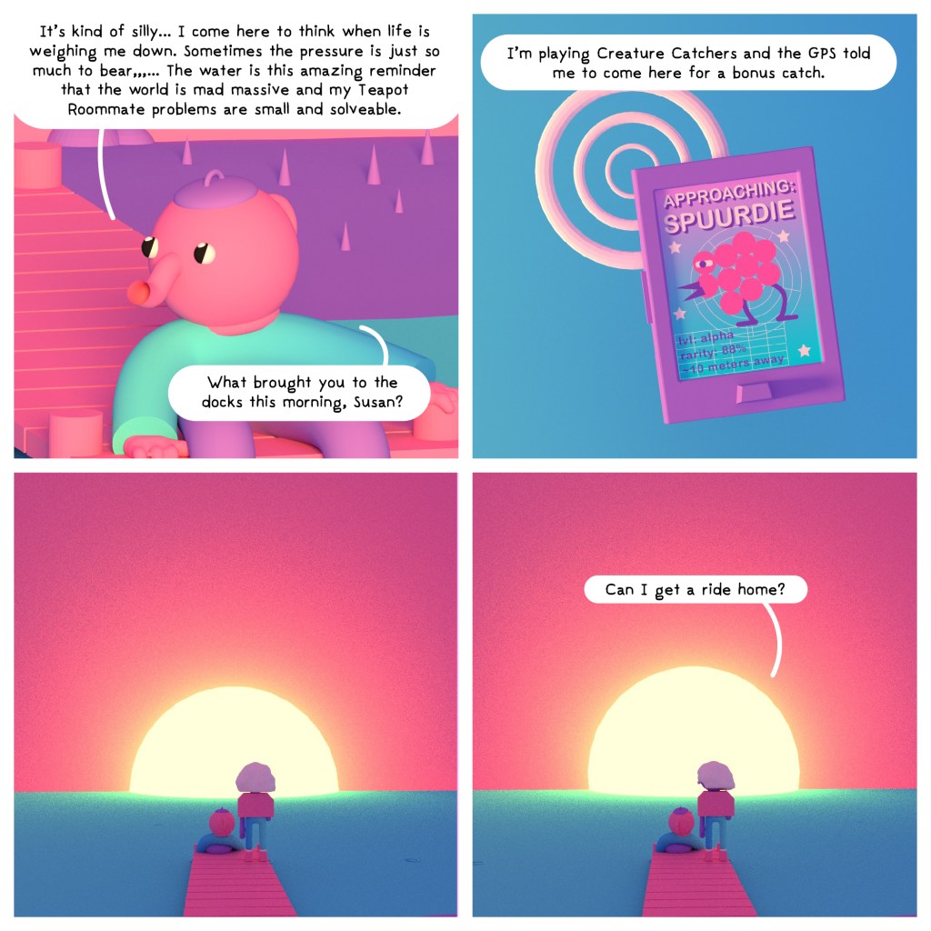 ‘Susan Something’s Sunrise,’ Today’s Comic by Julian Glander