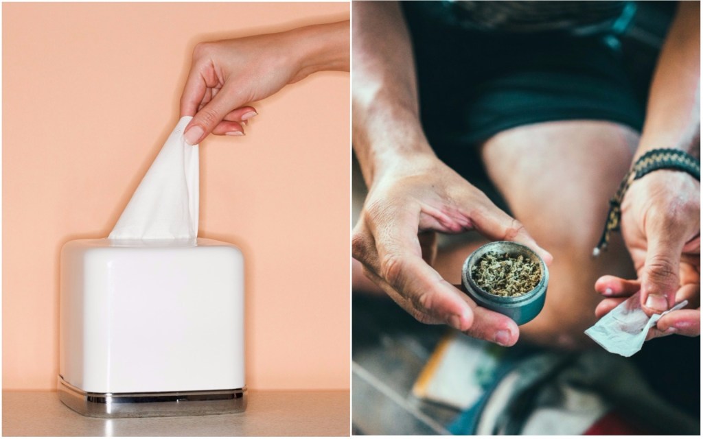 ¿Fumar hierba puede hacer menos desagradable mi gripe?