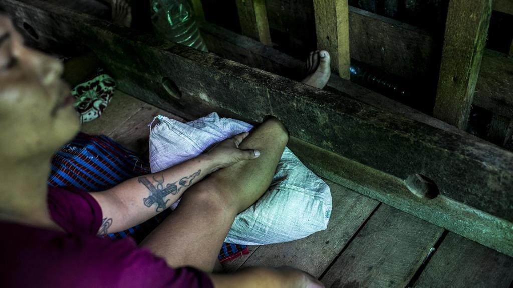 Drsná heroinová odvykačka v Myanmaru