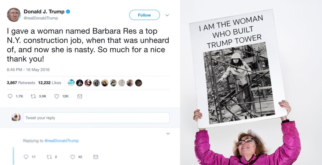 Nicht mal die Frau, die den Trump Tower gebaut hat, mag Trump