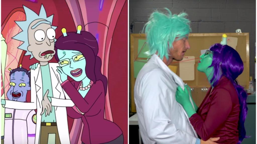 Natuurlijk is er nu een pornovariant op Rick and Morty