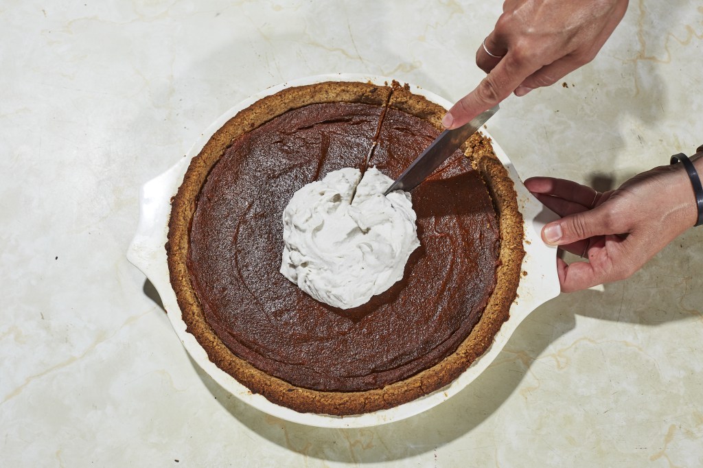 Torta vegana alla zucca