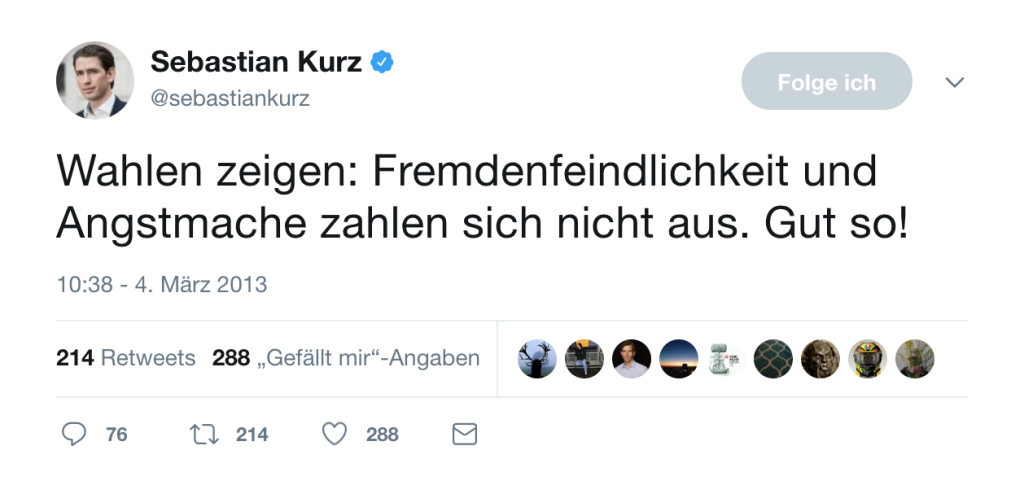 Wir haben den alten Sebastian Kurz mit dem neuen Sebastian Kurz diskutieren lassen
