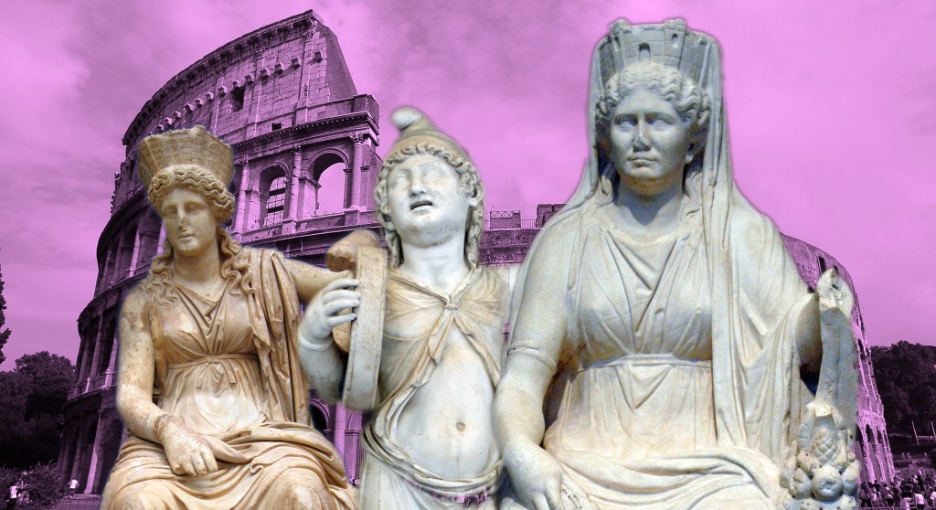 De chille Romeinse priesters die een godin aanbaden en zichzelf castreerden