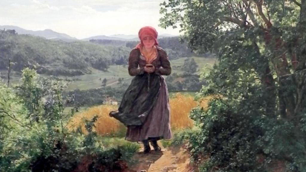 De ce apare un iPhone în mâna femeii dintr-o pictură din 1860?