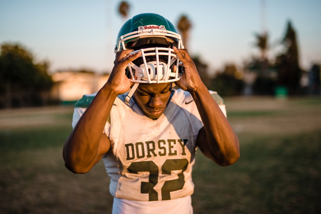 Jojuan Collins Carries the Football Hopes of L.A.’s Public Schools