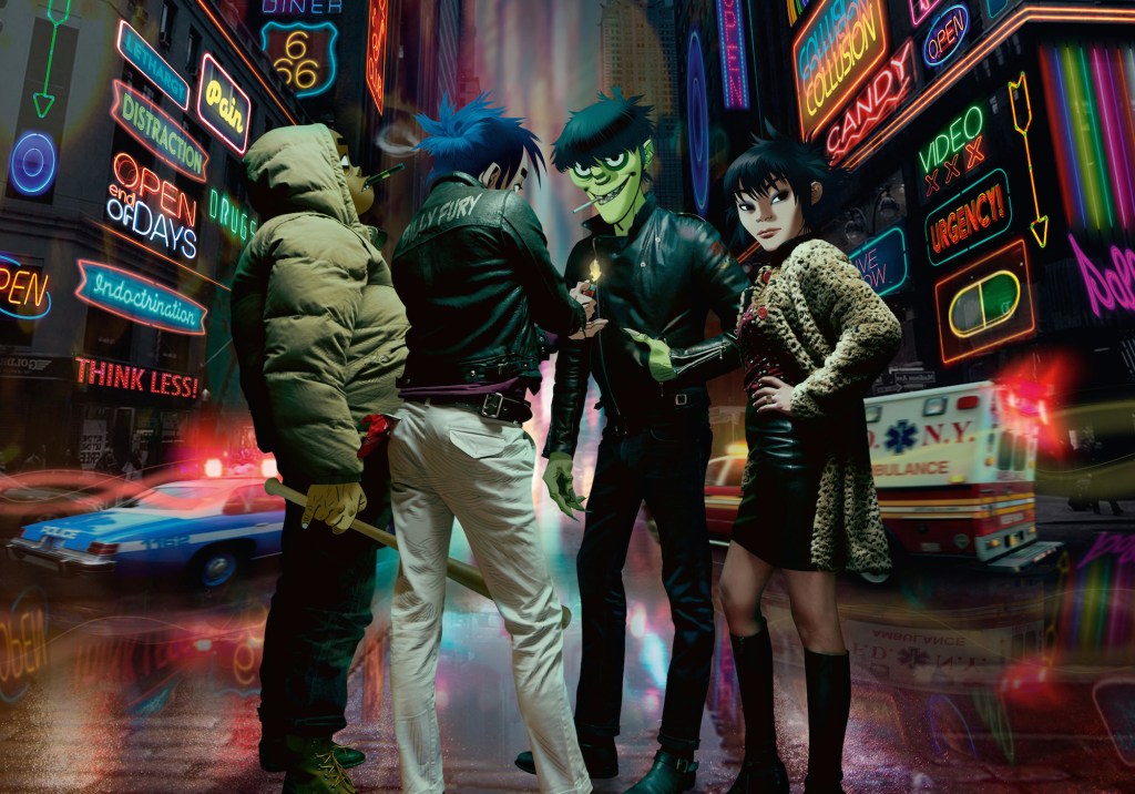 El cocreador de Gorillaz, Jamie Hewlett, solo quería dibujar cómics
