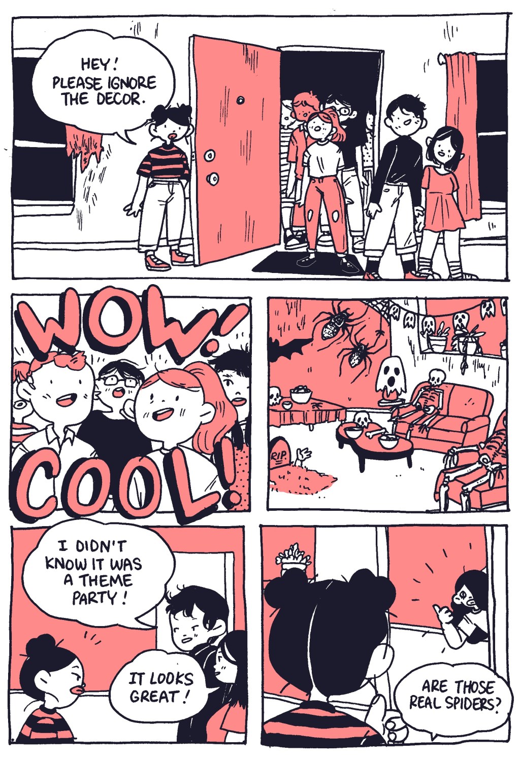 ‘It’s a Gothic Party Even If You Don’t Want It,’ Today’s Comic by Benji Nate