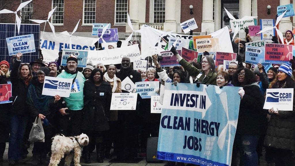 Maryland Protesters Confronted State Lawmakers for Better Clean Energy Jobs