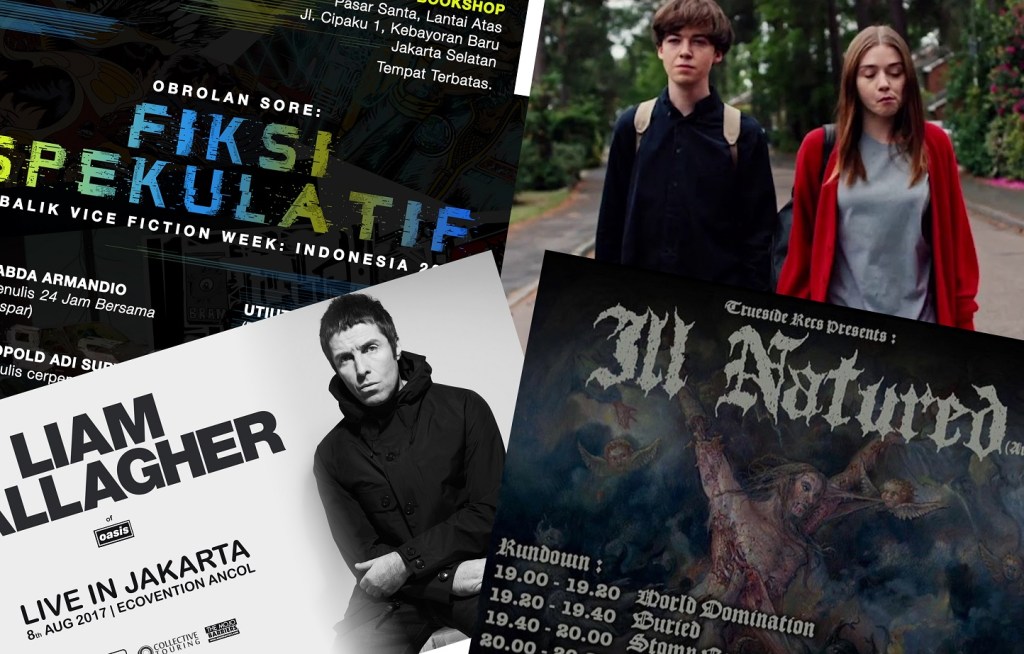 Panduan Bersenang-senang Akhir Pekan: Nonton Liam Oasis dan Ngobrolin Cerpen Spekulatif di Post Santa
