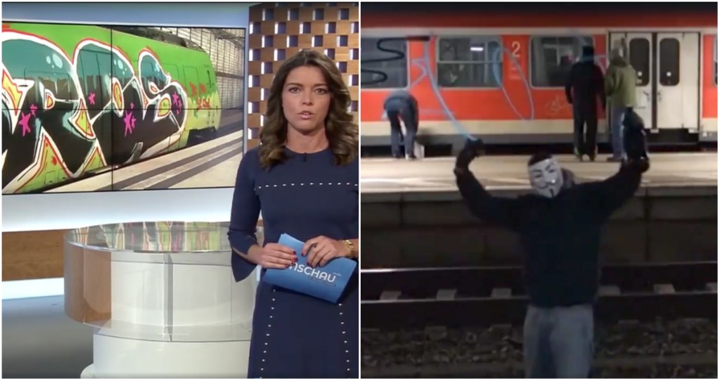 MDR erkennt “neuen Graffiti-Trend” Bombing und schwingt das verbale Kriegsbeil