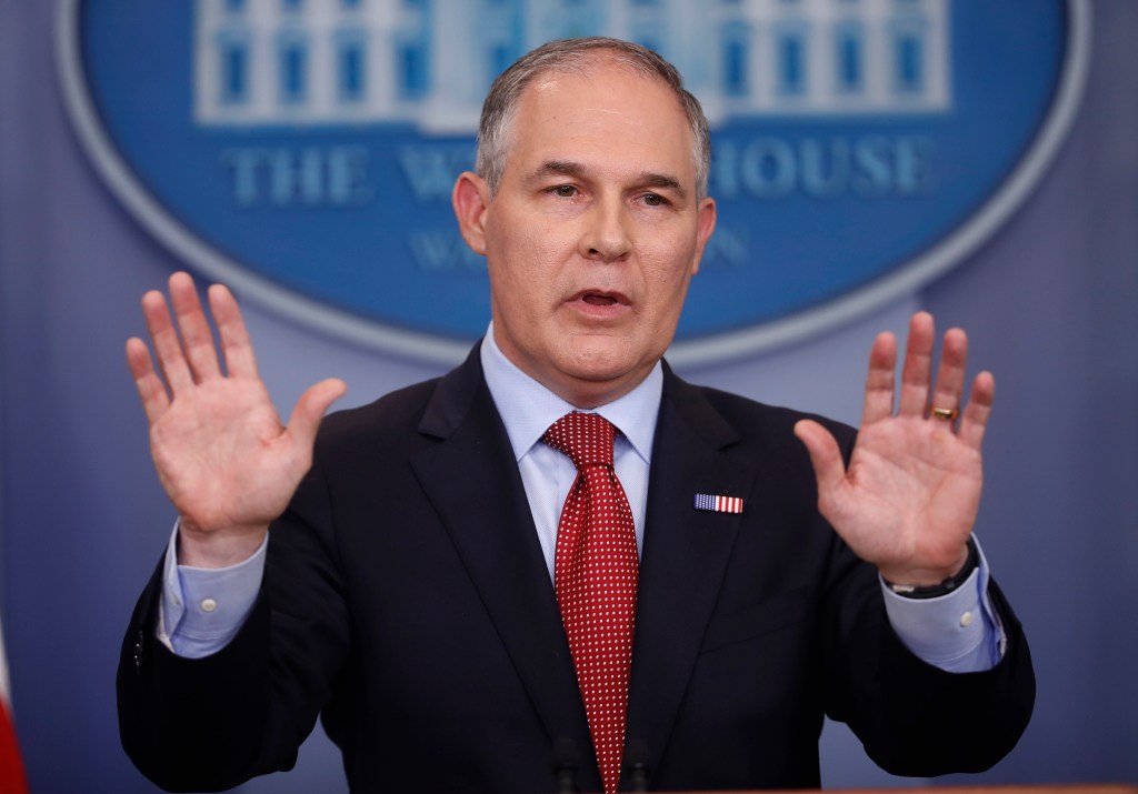 EPA chief Scott Pruitt thinks $1,600 is reasonable for a D.C.-New York flight